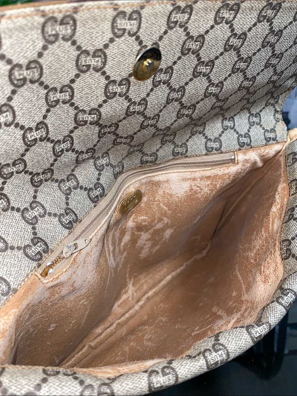 Authentic Rare Gucci GG Plus Vintage Bag - Picture 13 of 17